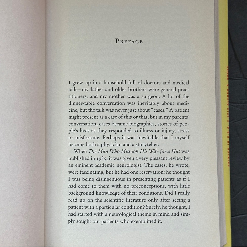 The Mind's Eye by Oliver Sacks | Science, Neurology | Hardcover Book - Picture 8 of 10